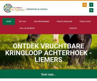 Vruchtbarekringloopachterhoek.nl(Ontdek vruchtbare kringloop achterhoek) Screenshot