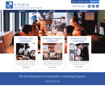 Vsag.com(Restaurant Consulting & Hospitality Consultants) Screenshot