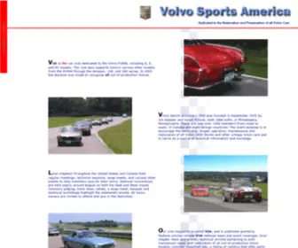 Vsa.org(Volvo Club Volvo Sports America VSA) Screenshot