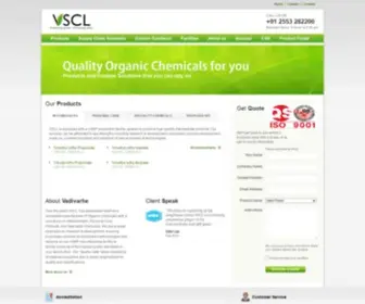 VSCL.in(Vadivarhe Speciality Chemicals) Screenshot