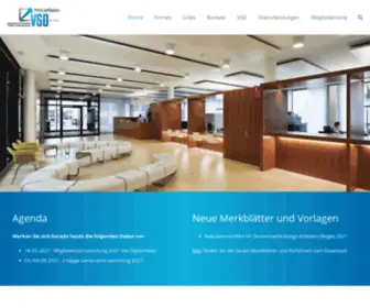 VSD.swiss(Verband Schweizerischer Unternehmen für Decken) Screenshot