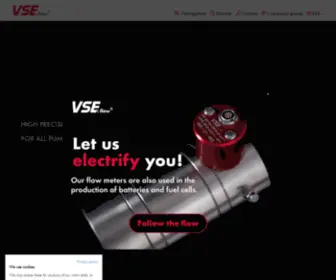 Vse-Flow.com(Flow rate measurement instruments) Screenshot