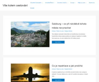 Vsekolemcestovani.cz(Vše kolem cestování) Screenshot