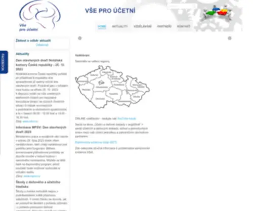 Vseproucetni.cz(Vseproucetni) Screenshot