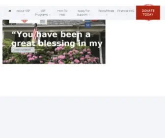 VSF-Usa.org(Veterans Support Foundation) Screenshot