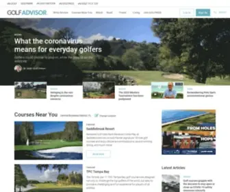 Vsga.com(Golf Course Reviews) Screenshot