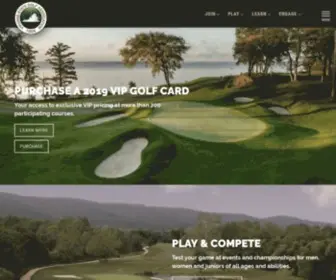 Vsga.org(Virginia State Golf Association) Screenshot