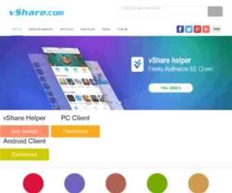 Vshare.com(VShare App Market) Screenshot