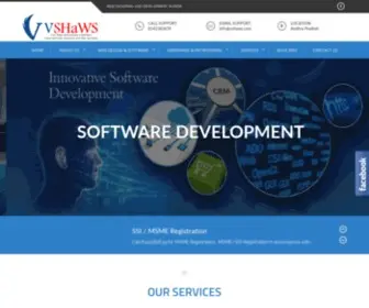 Vshaws.com(Website Designing Company in Vijayawada and Rajahmundry web design vijayawada) Screenshot