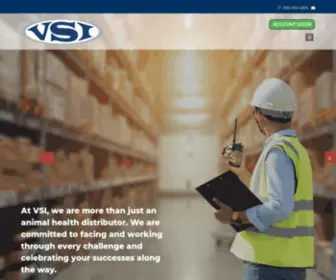 Vsi.cc(Veterinary Service Inc) Screenshot