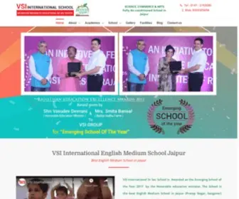 Vsiinternational.in(Best English Medium School in Pratap Nagar) Screenshot