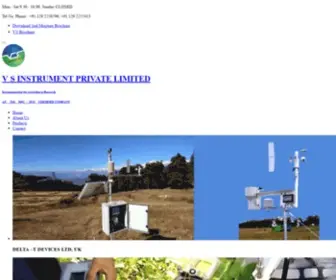Vsinstruments.com(V S INSTRUMENT PVT) Screenshot