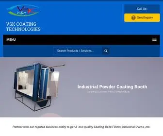 VSKgroups.co.in(VSK Coating Technologies) Screenshot