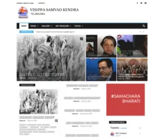 VSktelangana.org(Vishwa samvad kendra Telangana) Screenshot