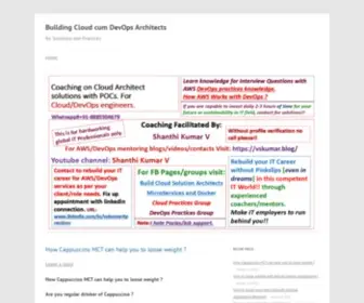 Vskumar.blog(Building Cloud cum DevOps Architects) Screenshot