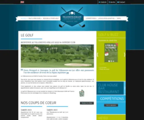 VSlgolf.com(Golf et country club) Screenshot
