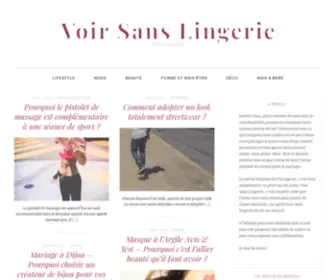 Vslingerie.fr(Voir Sans Lingerie) Screenshot