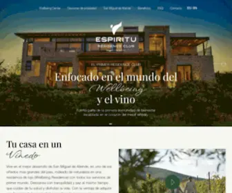 VSmliving.com(Viñedo San Miguel) Screenshot