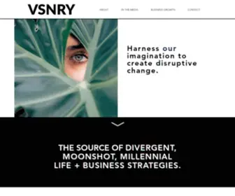 VSNRY.io(The world's remote strategy consultancy for the visionary business. VSNRY) Screenshot