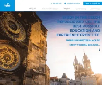 Vso-International.com(You can study tourism in Czech republic at the University College of Business (VSO)) Screenshot