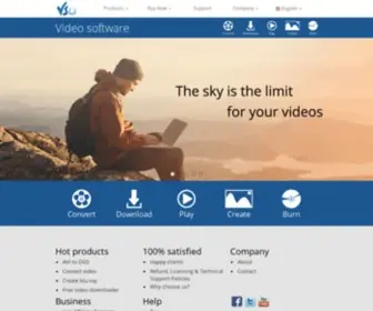 Vso-Software.fr(VSO Software:  Video Converter and Burning Software) Screenshot