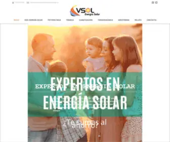 Vsolenergiasolar.es(Empresa) Screenshot