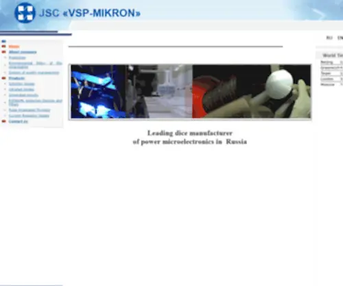 VSP-Mikron.com(VSP Mikron) Screenshot