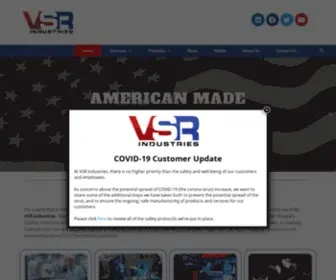 Vsrindustries.com(Americas leading cabinet and lock manufacturer) Screenshot