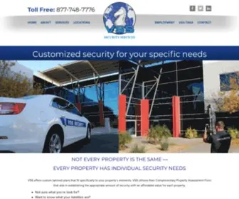 VSS-Security-Services.com(Customized Security for Your Specific Needs) Screenshot