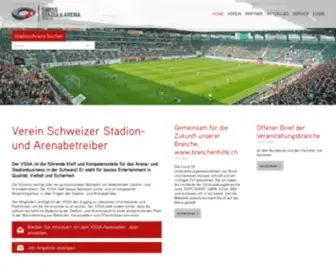 Vssa.ch(Swiss Stadia and Arena) Screenshot