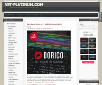 VST-Platinum.com(Best of virtual instruments & library) Screenshot