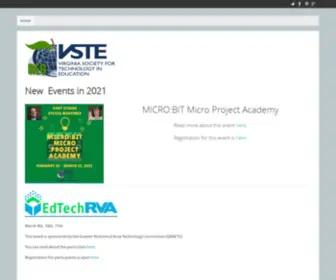 Vstereg.org(VSTE Events Registration) Screenshot