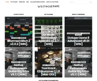 VStgenie.com(VST Genie) Screenshot