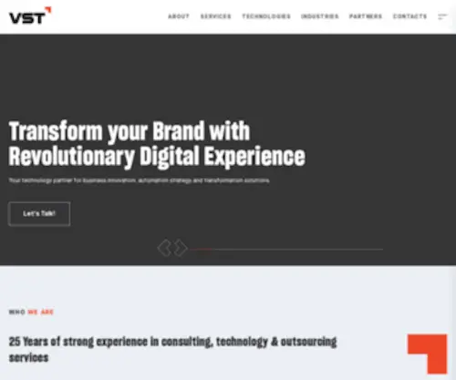 Vstinc.com(VST Technologies) Screenshot