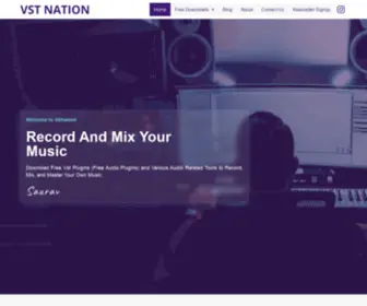 VStnation.com(Vst Nation) Screenshot