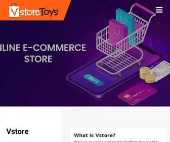 Vstoretoys.com(Toy store) Screenshot