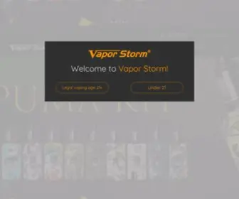 Vstormecig.com(Vapor Storm) Screenshot