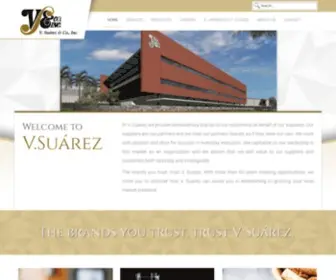 Vsuarez.com(Founded in 1943) Screenshot