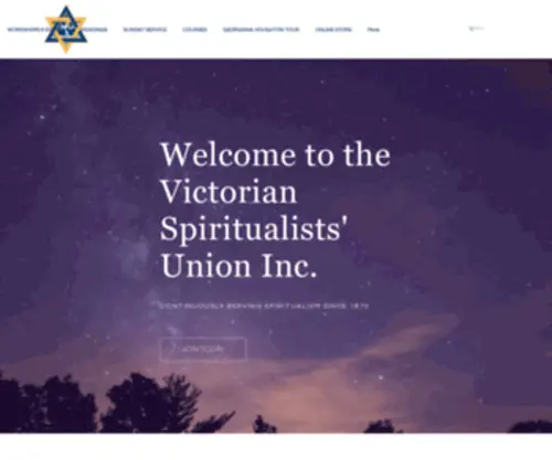 Vsu.org.au(Victorian Spiritualists' Union Inc) Screenshot