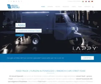 Vsveicolispeciali.com(Food Truck) Screenshot