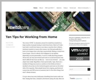 VswitchZero.com(Virtualization, Networking, Technology and More) Screenshot