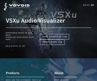 Vsxu.com(Music visualizer) Screenshot