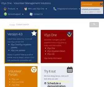 VSysone.com(VSys One by Bespoke Software) Screenshot