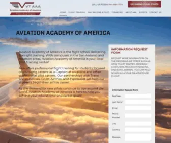 VT-AAA.com(Aviation Academy of America) Screenshot