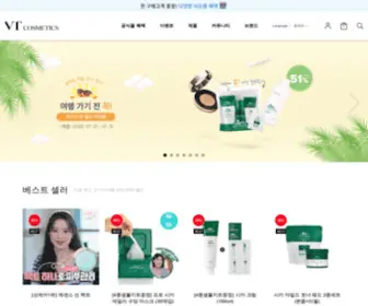 VT-Cosmetics.com(브이티코스메틱) Screenshot