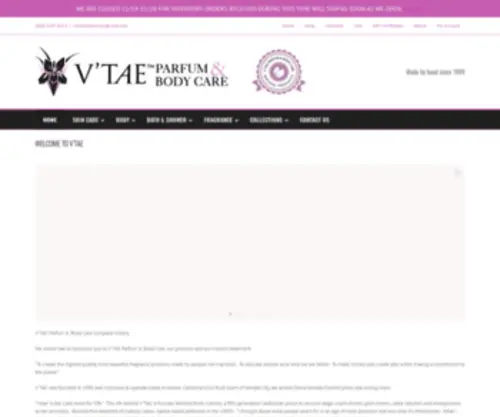 Vtae.com(Vtae) Screenshot