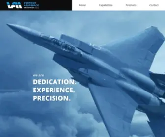 Vtaerospace.com(Vermont Aerospace Industries) Screenshot