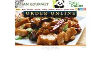 Vtasiangourmet.com(Asian Gourmet) Screenshot