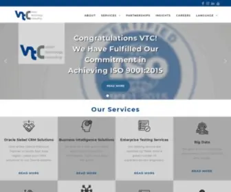 VTcholding.com(In this page include short description of our partners and our services) Screenshot