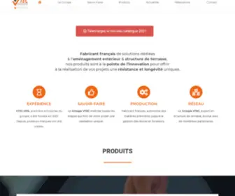 Vtec.fr(SPÉCIALISTE DE L'AMÉNAGEMENT EXTÉRIEUR) Screenshot